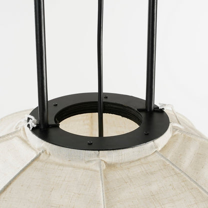 Pego Pendant Lamp - H55 x Ø50 cm - Linen - Off White