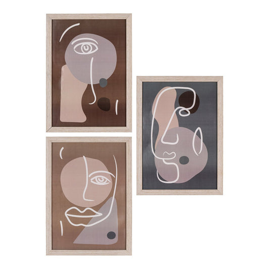 Madison Fotolijstenset – Set van 3 Naturel MDF Lijsten | woon-meubel.nl