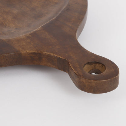 Broda Tapas board - L30 x W40 cm - Mango wood - Dark brown