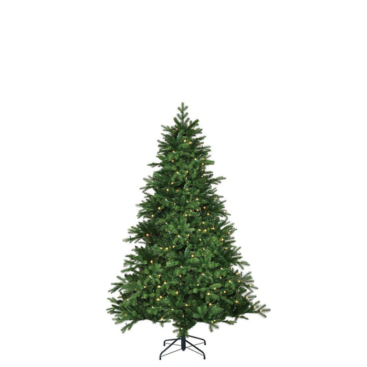 Brampton Kunstkerstboom met LED Verlichting - H155 x Ø107 cm - Groen