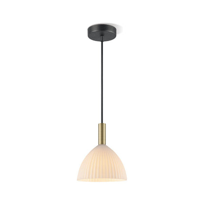 Hanging lamp Credo - Brass - 18x18x125cm