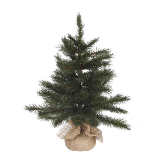 Forest Frosted Kunstkerstboom in Jute - H60 x Ø46 cm - Groen