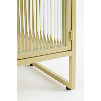 Clifton Opbergkast met Deuren - Beige, Metaal - L38xB35xH50 |woon-meubel.nl
