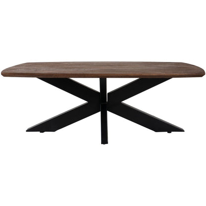 Table basse Felix – Espresso Bois de manguier – 120 x 55 cm