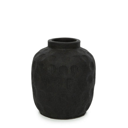 De Trendy Vaas - Zwart - M |woon-meubel.nl