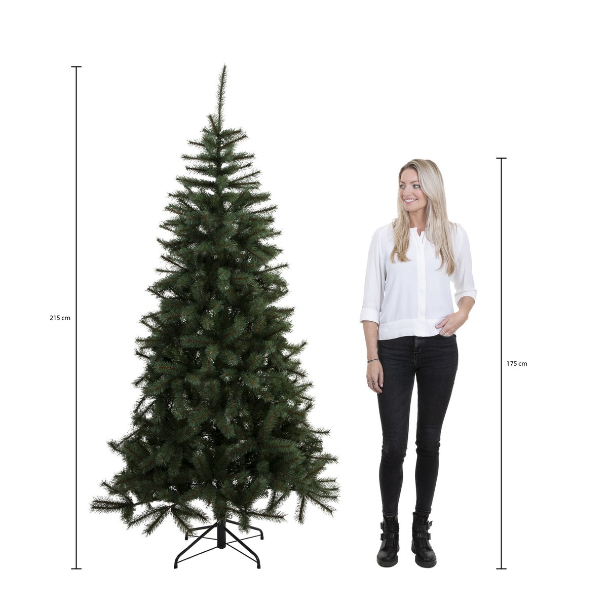 Tuscan Kunstkerstboom - H185 x Ø109 cm - Groen