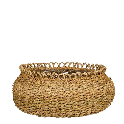 Gourdon Plantenmand Bruin - Set van 4 - H17 x Ø31 cm |woon-meubel.nl