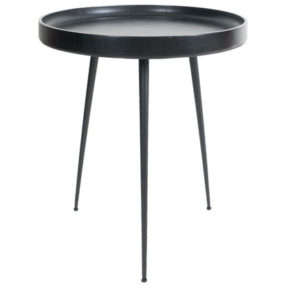 Salontafel Sarno Zwart Handgemaakte 60 x 60 cm |woon-meubel.nl