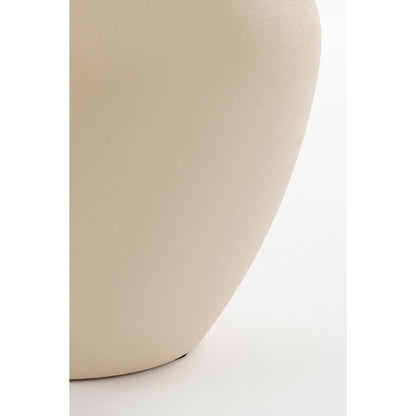 Gyge Vaas Off-white - Metaal - L26 x B22 x H31 cm |woon-meubel.nl