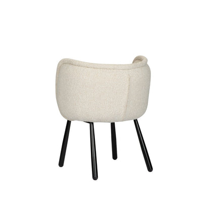 Panda Armchair White Pearl