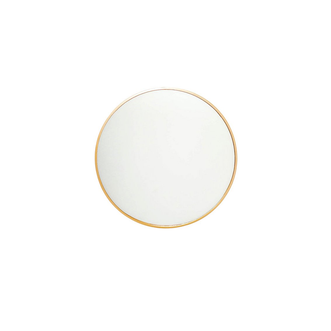 Spiegel - Rond - Metaal - Goud - 60x2,5x60cm