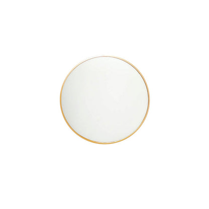 Mirror - Round - Metal - Gold - 60x2.5x60cm