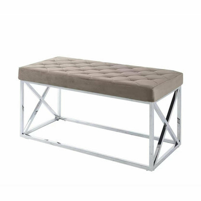 VERA Velvet - Taupe Luxueus Bank Fluwelen |woon-meubel.nl 