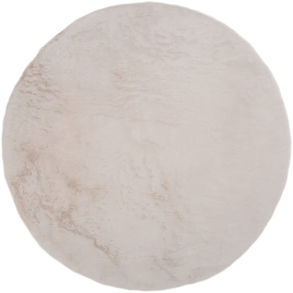 Vloerkleed Velluto Beige – Rond ø160 cm | woon-meubel.nl