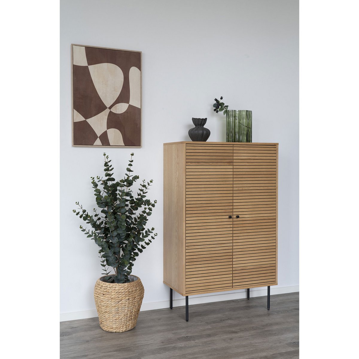 Canvasprint Bruin/Beige No.1 – 50x70 cm | woon-meubel.nl