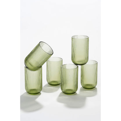 Verre à boire Merlot - 400 ml - Verre - Vert clair (10% de remise sur la quantité)