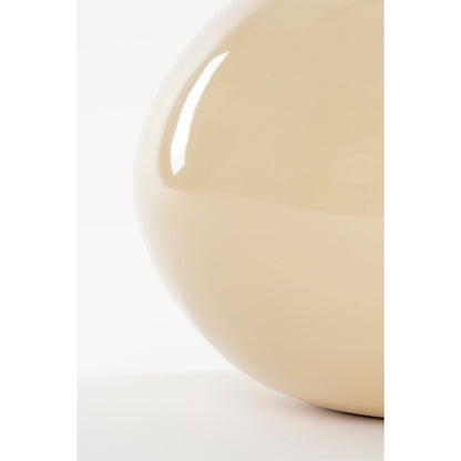 Boyd Vaas - H36 x Ø25 cm - Metaal - Beige |woon-meubel.nl