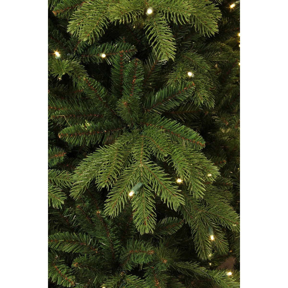 Brampton Kunstkerstboom met LED Verlichting - H155 x Ø107 cm - Groen