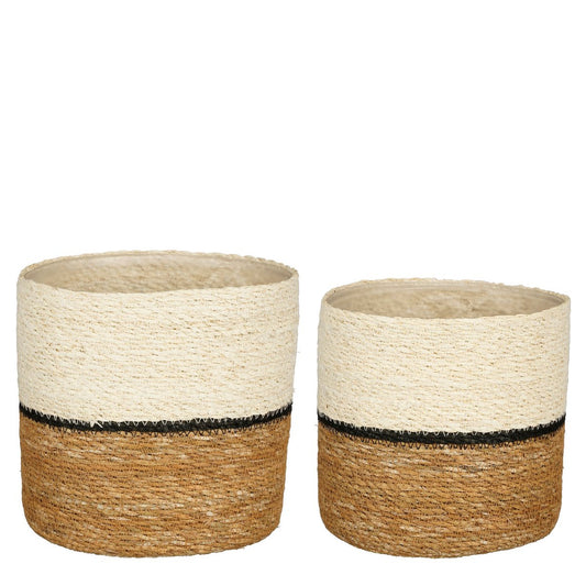 Damian Plantenmanden Set van 2 – Mica Decorations | woon-meubel