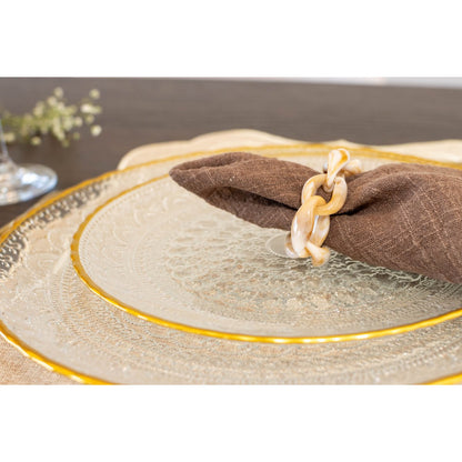 Aulica Goldline Dessertbord met Gouden Rand |woon-meubel.nl