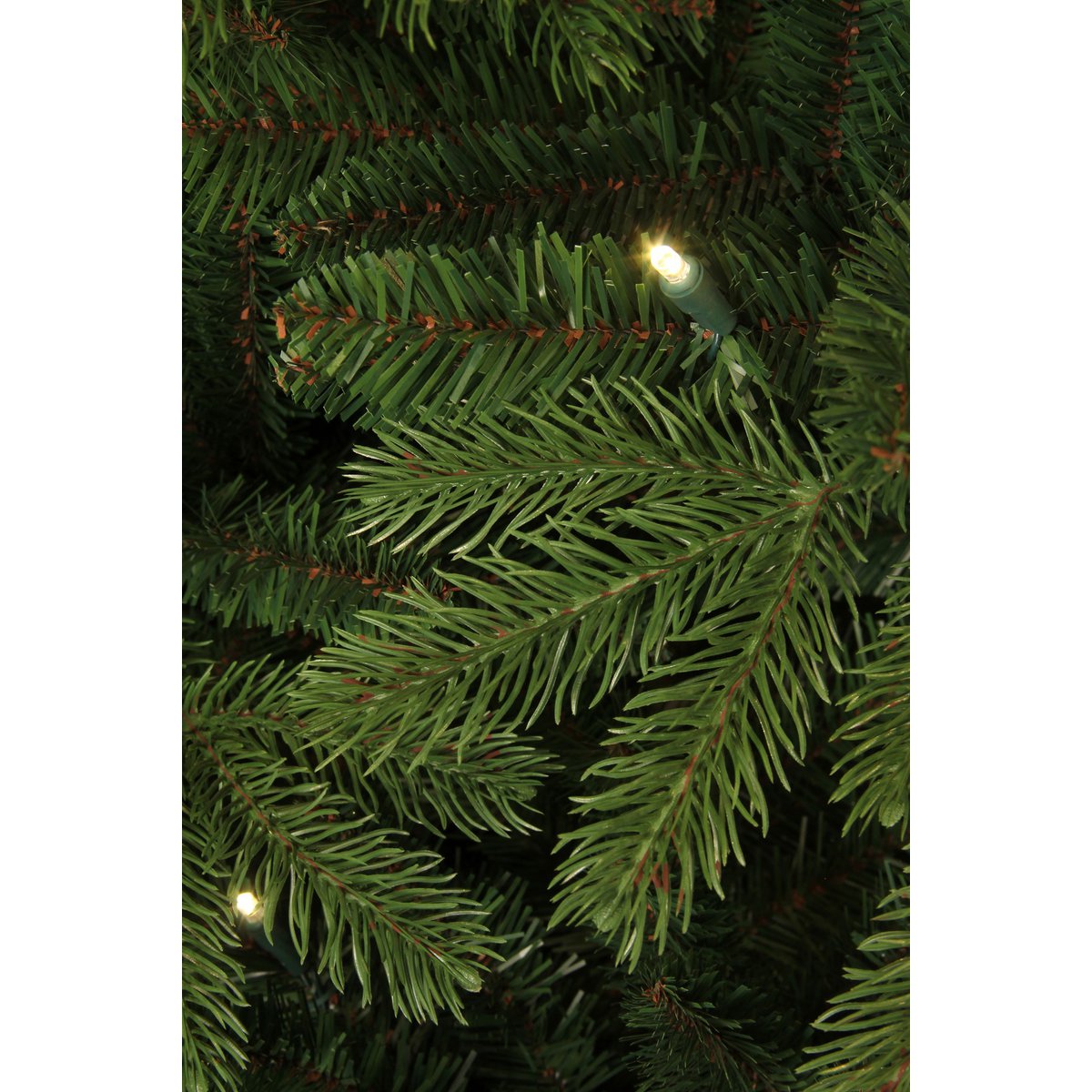 Brampton Kunstkerstboom met LED Verlichting - H155 x Ø107 cm - Groen