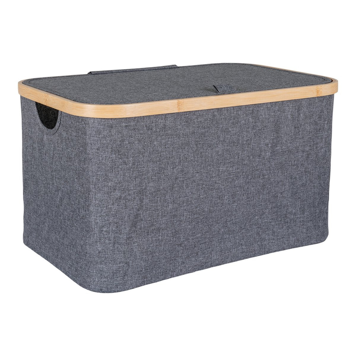 Noto Mand - Donkergrijs, Bamboe/Polyester |woon-meubel.nl
