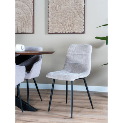 Eetkamerstoel Jenna – Perfect Harmony – Taupe |woon-meubel.nl