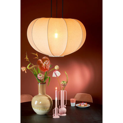 Pego Pendant Lamp - H55 x Ø50 cm - Linen - Off White