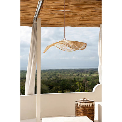 The Chapeau Hanglamp Rotan - Naturel - L |woon-meubel.nl
