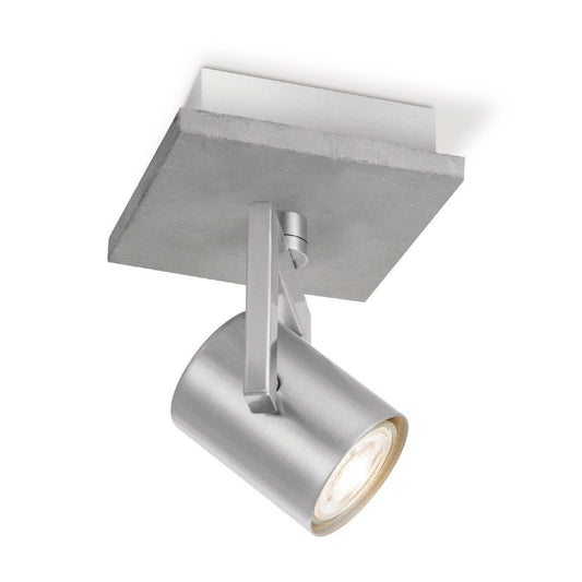 Wandspot Concrete - incl. dimbare LED lamp - beton