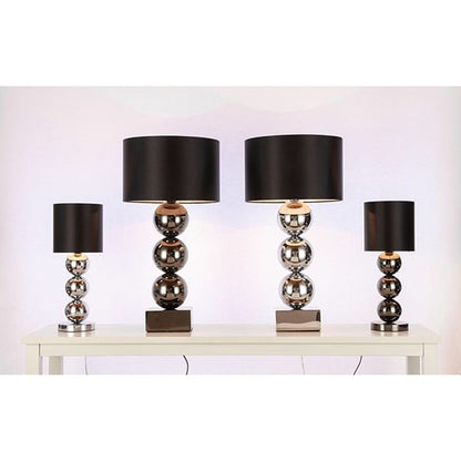 Mini Bollamp Chroom tafellamp |woon-meubel.nl