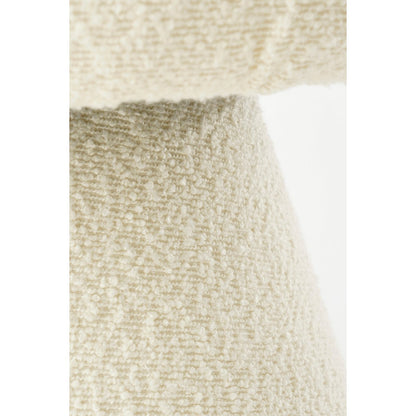 Pouf - H46 x Ø49 cm - Off White