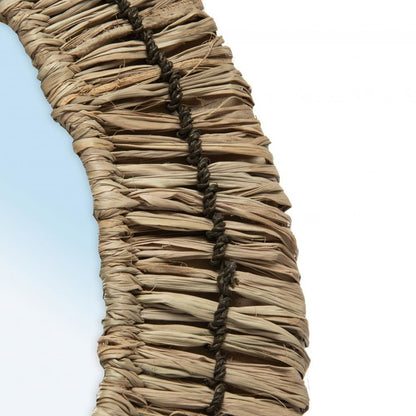 De Gajih Spiegel - Naturel Zwart - M |woon-meubel.nl