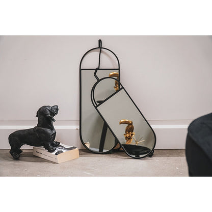 Metal Wall Mirrors - Set of 2