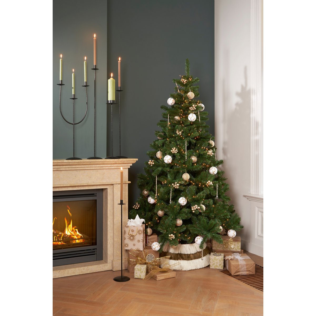 Forrester Kunstkerstboom - H230 x Ø142 cm - Groen