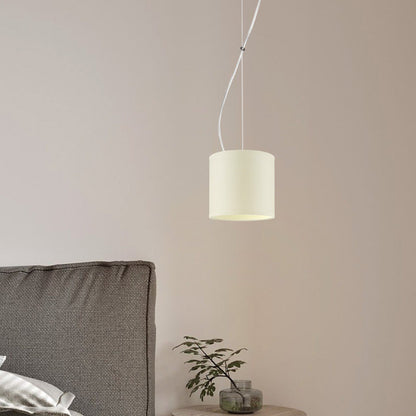 Deluxe pendant lamp with lampshade, E27, warm white, 16cm