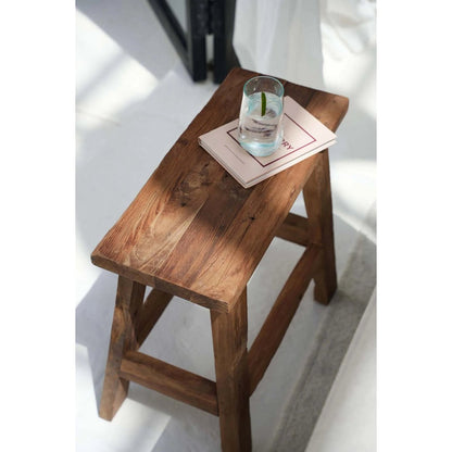 De Fab Rustieke Kruk - Naturel