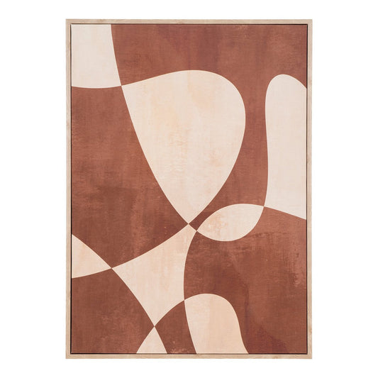 Canvasprint Bruin/Beige No.1 – 50x70 cm | House Nordic | woon-meubel.nl