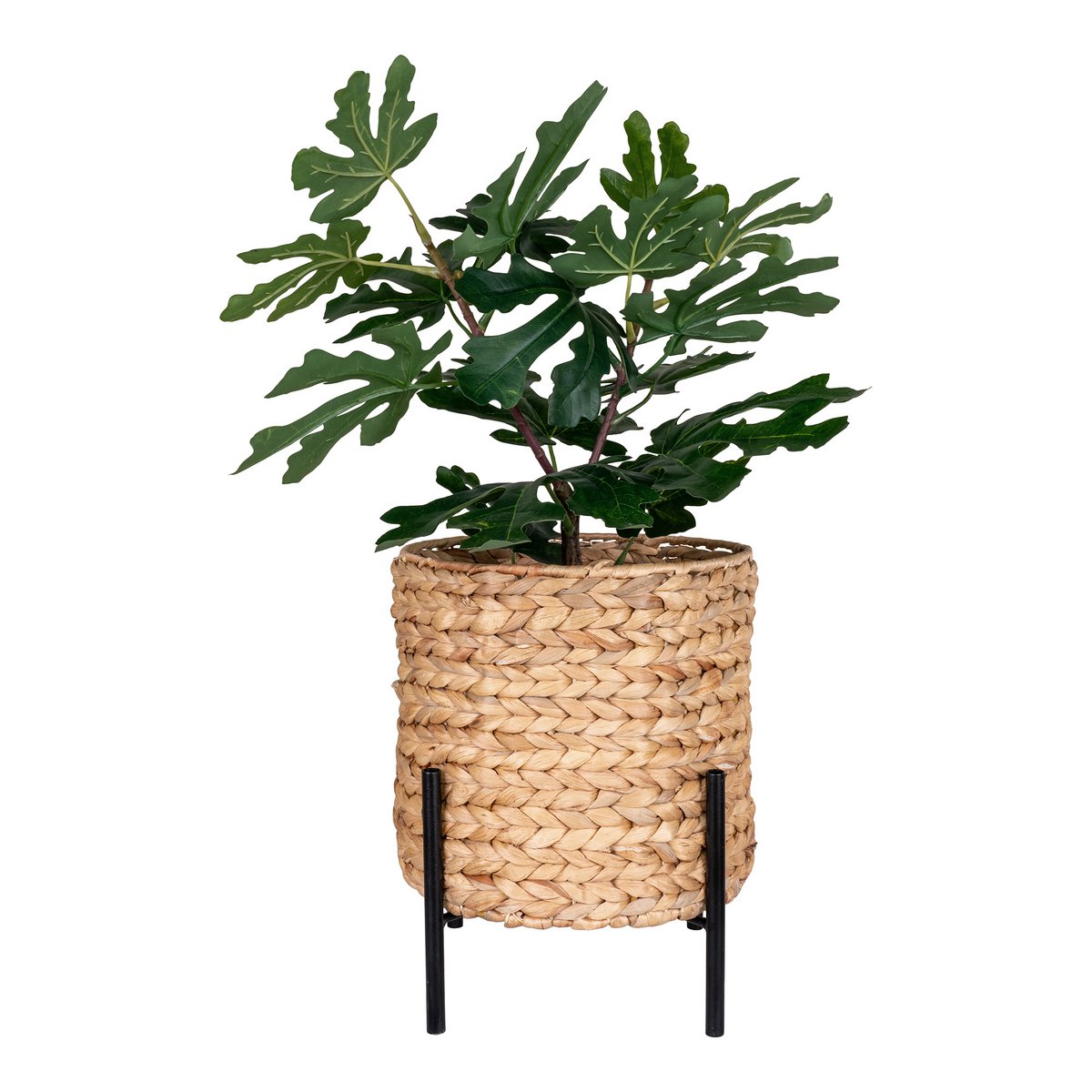 Antas Plantenbak - Natuurlijk/zwart