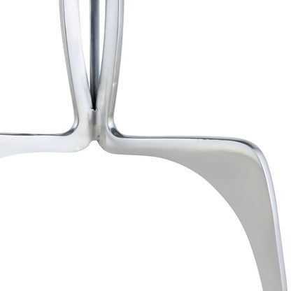 Luxe Ronde Bijzettafel van Marmer & Aluminium – Zilver/Zwart of Goud/Wit – Ø45 x H56 cm