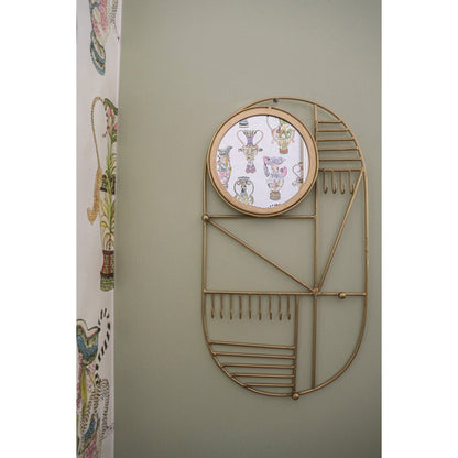 Spiegel - muurhanger - Messing |woon-meubel.nl