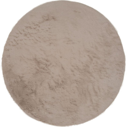 Vloerkleed Velluto Toffee – Rond ø160 cm |woon-meubel.nl