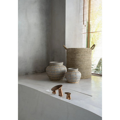 De Buikvaas - Beton Naturel - S |woon-meubel.nl