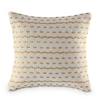Sierkussen 40x40 cm Set van 2 – Handgemaakt van Katoen & Jute – Natuurlijke Look
