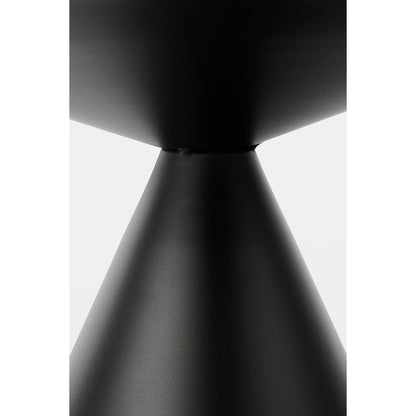 Table d'appoint Royal - H42 x Ø60 cm - Métal - Noir