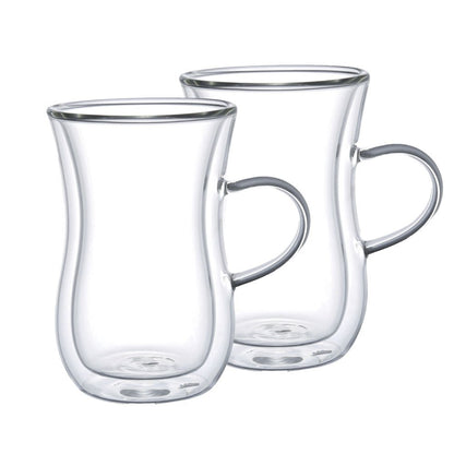 Dubbelwandige Thee- of Koffiebekers – Aulica – Set van 2 – 200 ml |woon-meubel.nl