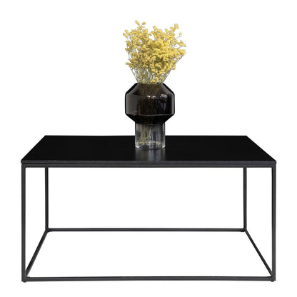 Vita salontafel Zwarte frame | woon-meubel.nl