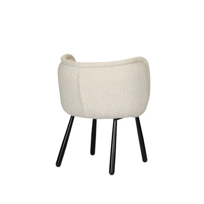 Panda Armchair White Pearl