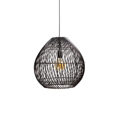Lampe à suspension RYAN noir mat Ø45x45cm