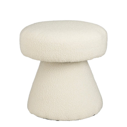 Pouf - H46 x Ø49 cm - Off White